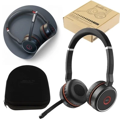 Kabellose Over-Ear-Kopfhörer mit Mikrofon Jabra Evolve 75 SE - Bild 1 von 4