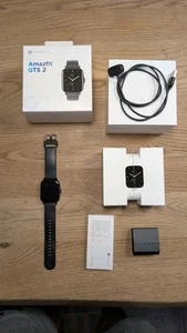 Amazfit GTS 2 Schwarz mit Ladekabel - Bild 1 von 2