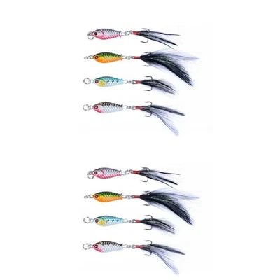  2 Pack Angel Futter Angeln Köder Meeresangelköder Metallfischereiköder - Bild 1 von 4