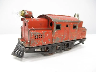 Ives 3252 NYCHR Electric Loco Red Prewar O gauge X7186 - Image 1 of 4