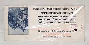 Blotter inchiostro pubblicitario vintage Pennsylvania Indemnity Exchange Philadelphia PA. - Foto 1 di 4