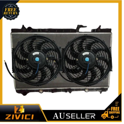 Radiator+FAN For 2006-2011 Kia Carnival / Grand Carnival Petrol 3.8L 6cyl AT/MT - image 1 of 4