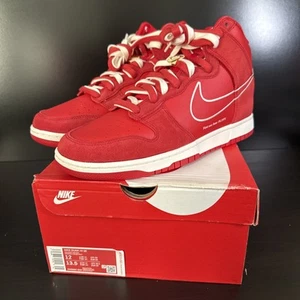 Size 12 - Nike Dunk SE High First Use Pack - University Red - Picture 1 of 7