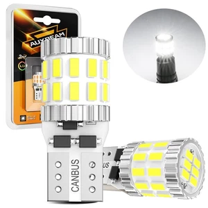 AUXBEAM White Bulbs Canbus LED T10 W5W SMD Car Side Wedge Parker Light Globes 2x - Picture 1 of 12