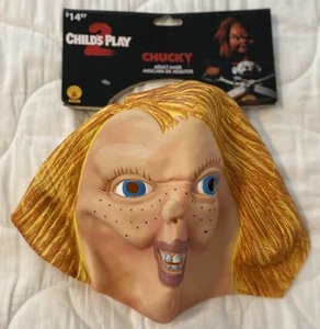 Child's Play 2 Chucky Adult Halloween Mask New - Picture 1 of 4