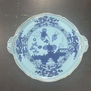 Ginori Oriente Italiano Iris Cake Plate - Picture 1 of 5