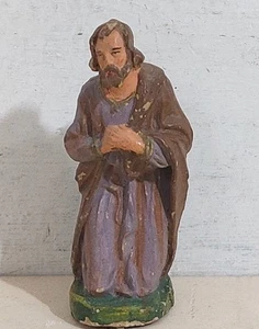 91803 Pastorello Presepe - Statuina in pasta - San Giuseppe - Picture 1 of 5