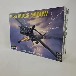 1/48 ScaleRevell P-61 Black Widow Plastic Model Kit 85-7546 Open Box Sealed Bags - Picture 1 of 11