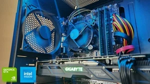 Gaming PC i5-6600 4-Core 16GB GTX 1060 1TB HDD 128GB SSD RGB WiFi Windows 11 - Picture 1 of 9
