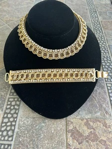 Gargantilla y pulsera Demi Parure de malla firmada por Julio Jewels by Julio - Imagen 1 de 16