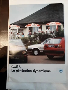 Prospekt VW Golf 2 Frankreich 1986 - Bild 1 von 3