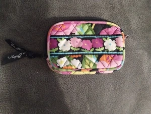 VERA BRADLEY Zip Around Multi function Small Wristlet VA VA BLOOM - Picture 1 of 4
