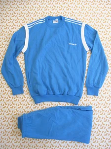 Survetement ADIDAS Ventex Crylor Pantalon sweat 80'S Vintage Tracksuit - 174 / M - Picture 1 of 12