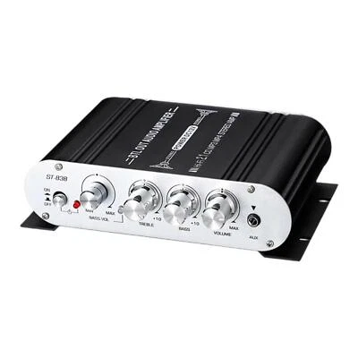 Audio Power Amplifier Stable Audio Amplifier for Home Speakers Car Speakers - Image 1 of 4