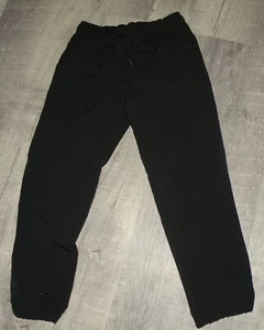 Boys OLD NAVY ACTIVE Stretch Tech PANTS Water Resistant BLACK Size M 8 - Picture 1 of 1