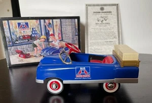 PEDAL CAR BANK 1948 BMC TRUCK DIE CAST 1:6 SCALE BIG A AUTO PARTS #1 - Picture 1 of 6