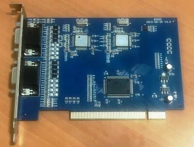 CCTV Video Capture Card TechVision TV-6208 8-Channels PCI Type - Image 1 of 4