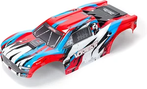 1/10 Painted Body, Red/Blue: VORTEKS 4X4 BLX, ARA402319 - Picture 1 of 12