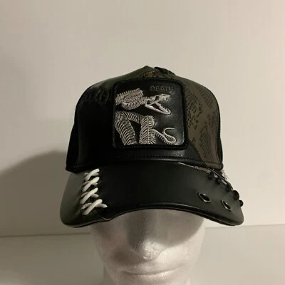 Goorin Bros The Farm Long Slow Goodbye Death Skeleton Snake Spooky Bones Hat - Image 1 of 4