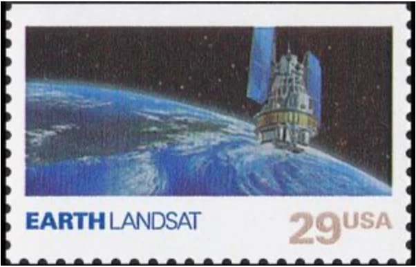 US #2570 MNH 1991 Space Exploration Earth Landsat [Booklet Single] - Image 1 of 1
