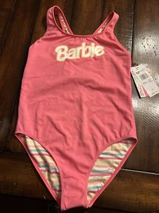 Roxy X Barbie Swim Suit Size 14 Girls - Picture 1 of 5