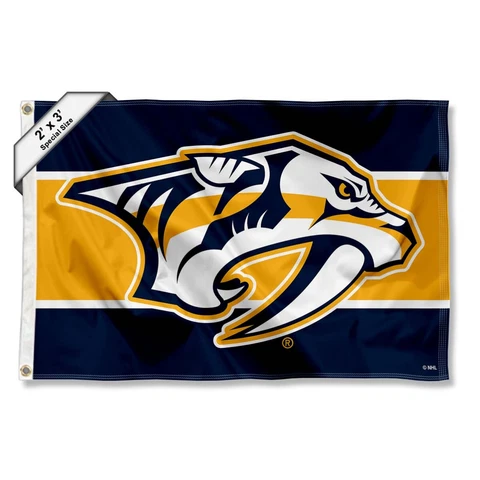 Nashville Predators 2x3 Foot Flag Cover