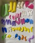 Lot de 28 paires assorties de poupées Barbie and Other mode poupées bottes talons