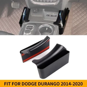 Interior Gear Shift Control Side Storage Box pockets for Dodge Durango 2014-2020 - Picture 1 of 10