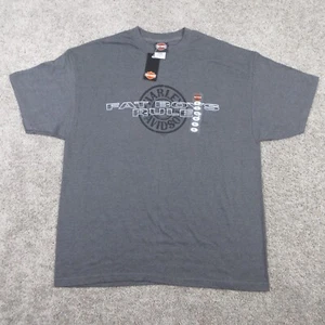 Vintage Harley Davidson Shirt Mens Extra Large Gray Fat Boys Rule North Carolina - Picture 1 of 13