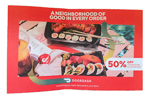 New DOORDASH Coupon - 50% OFF On First Order Exp. 11/31/2023  11 31 2023