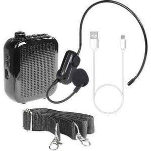E-Audio 15W Portable Waistband Voice Amplifier UHF Wireless Headset Microphone - Picture 1 of 5