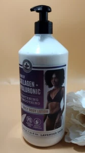 Home & Body Collagen+ Hyaluronic Tightening & Smoothing Daily Body Lotion 3.8 oz - Picture 1 of 5