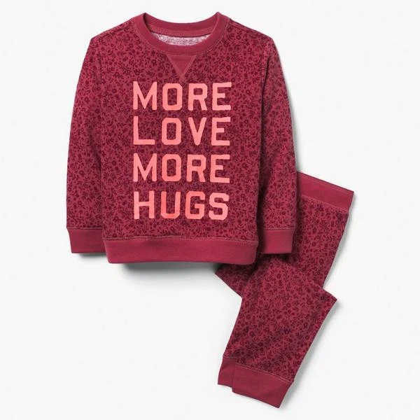 NWT Gymboree More Love More Hugs Pajama Set Girl 3,4,5/6,7/8 Valentine - Image 1 of 1