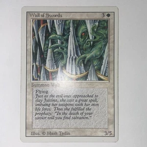 MTG Wall of Swords Revised Edition Regular Uncommon - Picture 1 of 8