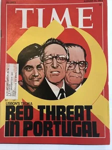 Time Magazine Red Threat In Portugal August 11, 1975 - Picture 1 of 19