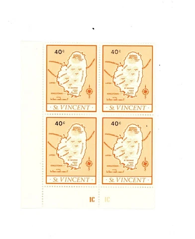 St. Vincent Scott # 516 - MNH - Block of 4 Stamps                (31-C186) Cover