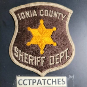 IONIA COUNTY, MICHIGAN SHERIFF (POLICE) SHOULDER PATCH MI - Picture 1 of 2