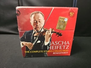 Jascha Heifetz The Complete Stereo Collection Remastered [New CD Box Set] RARE🔥 - Foto 1 di 6