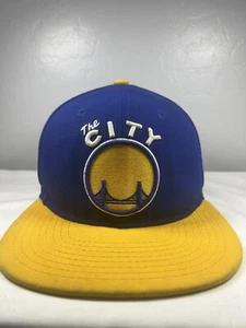 Snap Back Hat Golden State Warriors The City Hardwood Classic New Era 9FIFTY Cap - Picture 1 of 23
