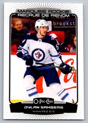 2022-23 O-Pee-Chee Dylan Samberg Rookie Winnipeg Jets #549 - Image 1 of 2