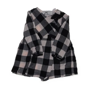 Zara BabyGirl, Kleid, Größe: 92, Schwarz/Weiß, Viskose, Karo, Mädchen #ELj - Bild 1 von 5