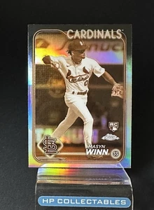 Masyn Winn 2024 Topps Chrome Sepia Refractor RC Rookie Cardinals #189 - Picture 1 of 2