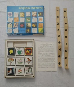 ORIGINAL-MEMORY GAME 1959 RAVENSBURGER West Germany Match Game Ages 4+ - Picture 1 of 10