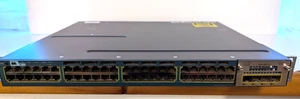 Cisco Catalyst C3560X Switch 48 Port Gigabit 715W PoE+ - WS-C3560X-48P-S V05 - Picture 1 of 16