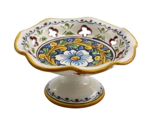 CENTROTAVOLA ALZATA PICCOLA IN CERAMICA DEC BAROCCO ART 5 - Picture 1 of 1