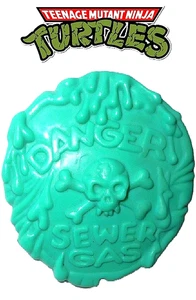 Teenage Mutant Ninja Turtles 1990 NAPOLEON BONAFROG SHIELD frog weapon vintage - Picture 1 of 2