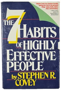 Stephen R Covey "The 7 Habits of Highly Effective People" 6 Cassette Tape Set - Picture 1 of 5