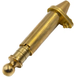 Muzzle-Loaders™ Compact Brass Powder Measure - Adjustable up to 130 Grains - Picture 1 of 7