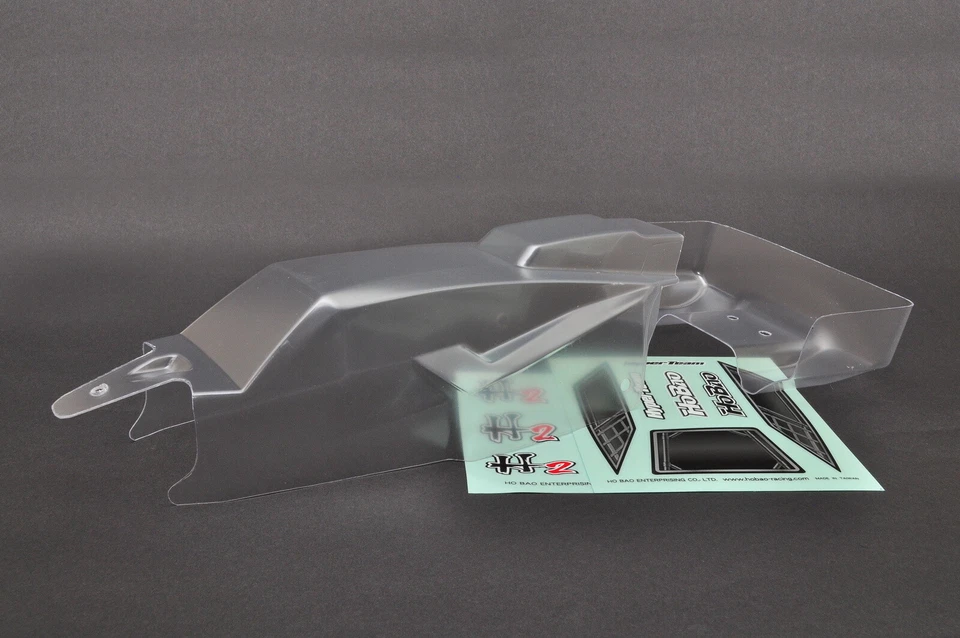 NEW HoBao New 1/10 H2 Buggy Clear Body / Wing Set - Image 1 of 1