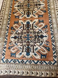 Caucasian Eagle Kazak, Sunburst, Chelaberd Karabagh Rug - Picture 1 of 8